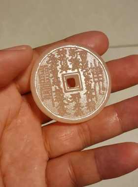 厂家批发阿富汗山鬼花钱西柚粉高透玉衡寓意珍重珍爱高贵典雅风姿