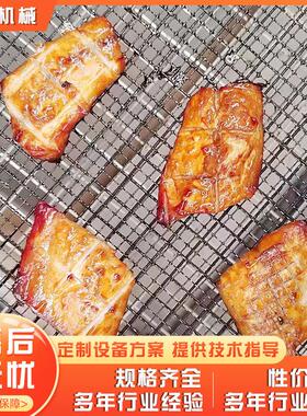 台湾烤肠红肠熏烤炉 腊肠烘干机烟熏炉 全自动红肠熏蒸一体设备