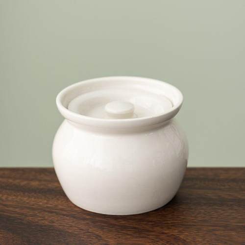 瓦罐炖盅隔水炖朱雀汤蒸蛋炖罐带盖餐具汤罐沙县小吃陶瓷煨汤汤盅 - 图2