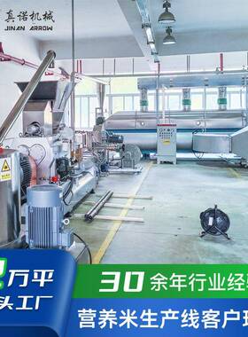 全自动方便米饭加工机械即食米粥冲泡米设备复合营养米生产线