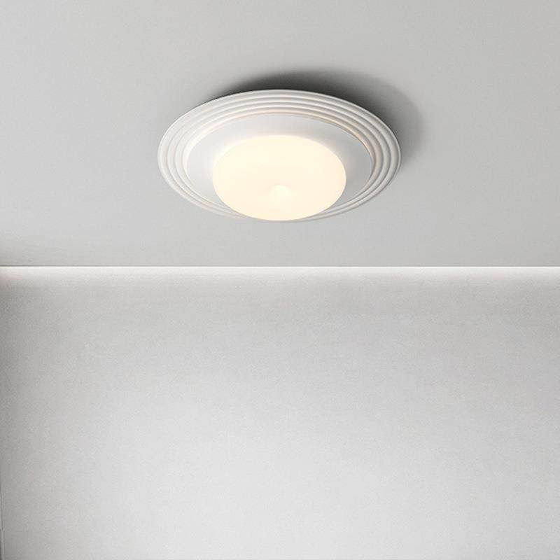 极简圆形YH卧室吸顶灯谱护全眼现代简约次卧儿童光房间式中意山灯 - 图2