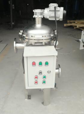 新乡厂家供应全自动自清洗过滤器立式刷式前置雨水污水反冲洗滤芯