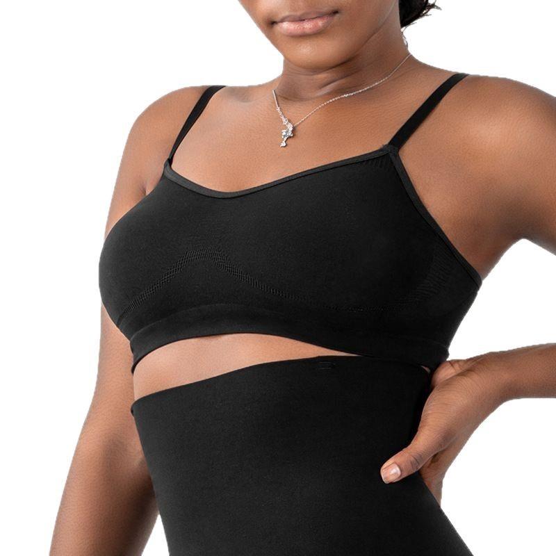 womens tight-fitting gathered no-padded fitness underwear - 图3