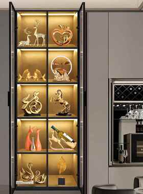 现代轻奢摆件家居客厅酒柜电视柜装饰品欧式创意玄关桌面摆件乔迁