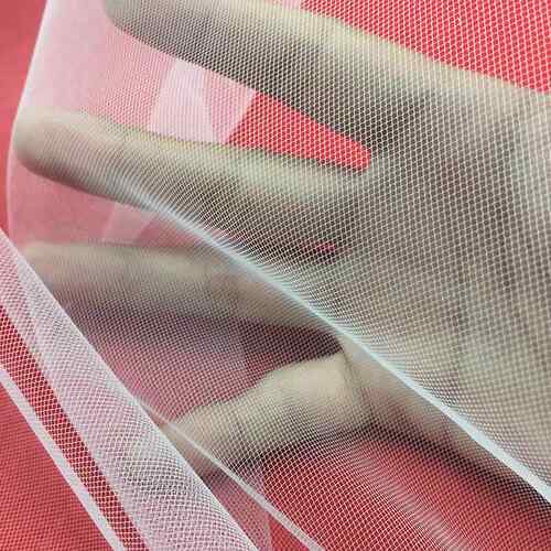 5米包邮现货超宽3米蚊帐布白色床垫网纱植绒布压缩包装 - 图2