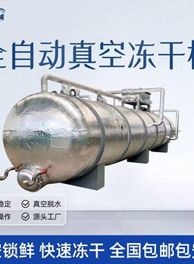 食品级中草果蔬冻干机全自动真空干燥设备厂家直销