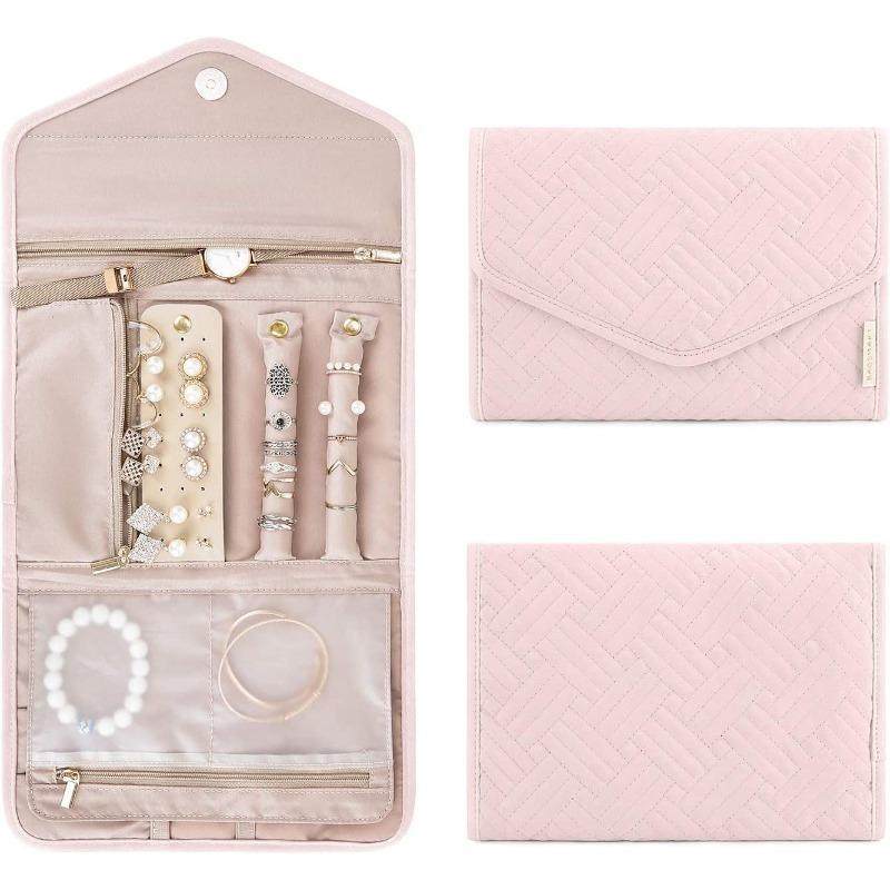 时尚便携首饰包高档项链耳环钉饰手镯戒指布艺随身饰品旅行收纳袋,淘宝优惠券,粉丝福利购,淘宝优惠卷