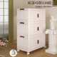 Storage cabinet foldable storage cabinet home living room safety device cabinet children's toy cabinet plastic finishing cabinet
