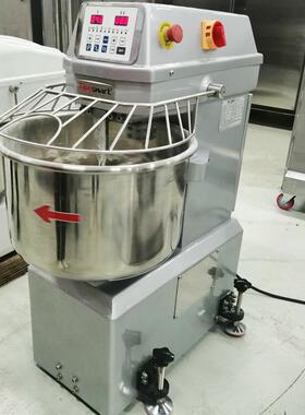 商用半包粉和面机定时款面食馅料搅拌机1包粉双速双动和面机Ti25