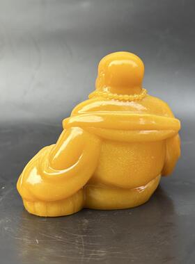 弥勒佛摆件树脂工艺品佛像财源兴旺家居摆件笑佛弥勒工艺品佛公