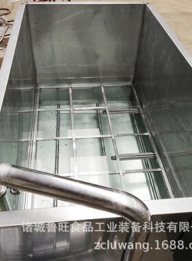 气泡常温水解冻池 可加热恒温水气泡解冻池 船冻大虾解冻池