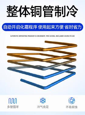 商用冰柜卧式冷冻柜超市无霜组合岛柜展示柜冷藏冷冻丸子雪糕冰柜