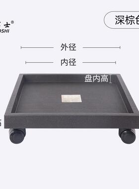 花博士正方形可移动方形花盆花瓶