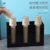 Disposable cup paper cup holder cup holder desktop plastic cup water cup coffee milk tea paper cup storage rack cup taker