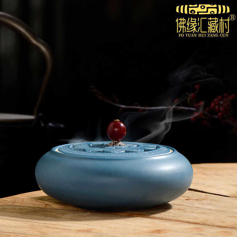 佛缘汇盘香炉檀香熏香炉家用室内客厅沉香蚊香炉大号香架盘香托,淘宝优惠券,粉丝福利购,淘宝优惠卷