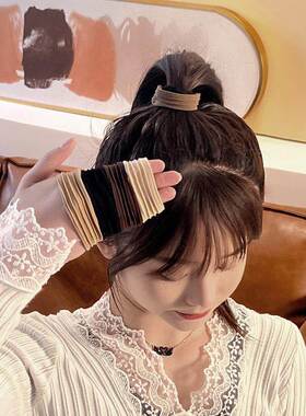 Adult elastic hair ties, Korean style, high elasticity, thic