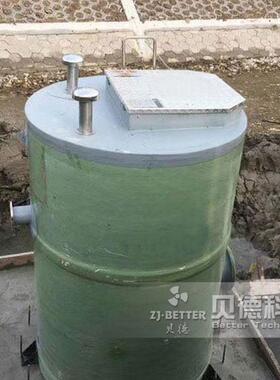 智能一体化雨水泵站源头工厂广东地埋式污水提升泵站玻璃钢材质