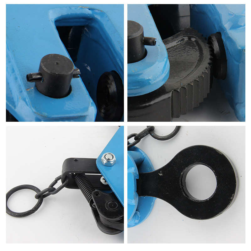 世链CDH竖吊1T2T3T5T8T10吨CDH型起重吊钳吊索具0-80mm钢板吊钳 - 图3