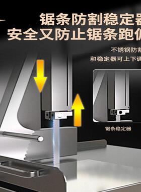 商用小型全自动锯骨机家用据排骨切割机多功能切大骨头机神器