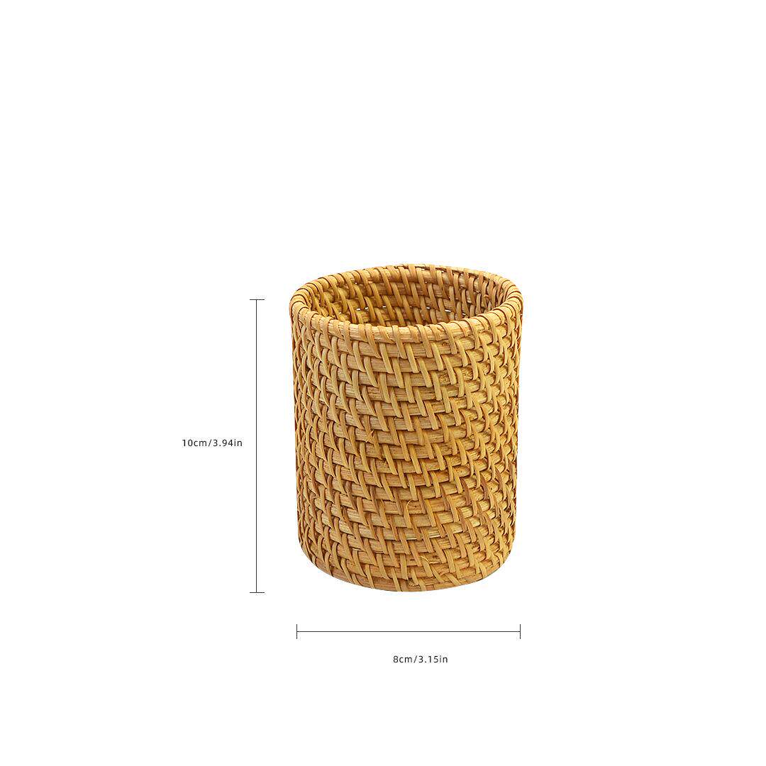 Woven pen holder pen holder pen holder stationery makeup hanging basket