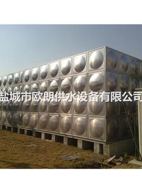 厂家供应不锈钢水箱立式不锈钢圆柱水箱消防储水箱水塔家用可