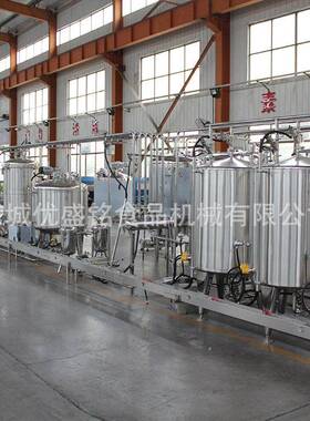 装小型缩椰浆加工机器 成套柠檬浆浓设化备 自754动桃浆制作灌生