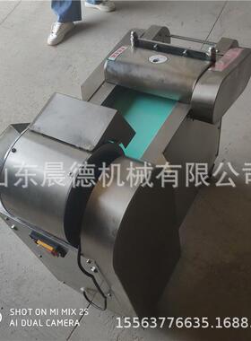 660型电动切菜机 果脯草莓干切丁机不锈钢海蜇切丝机