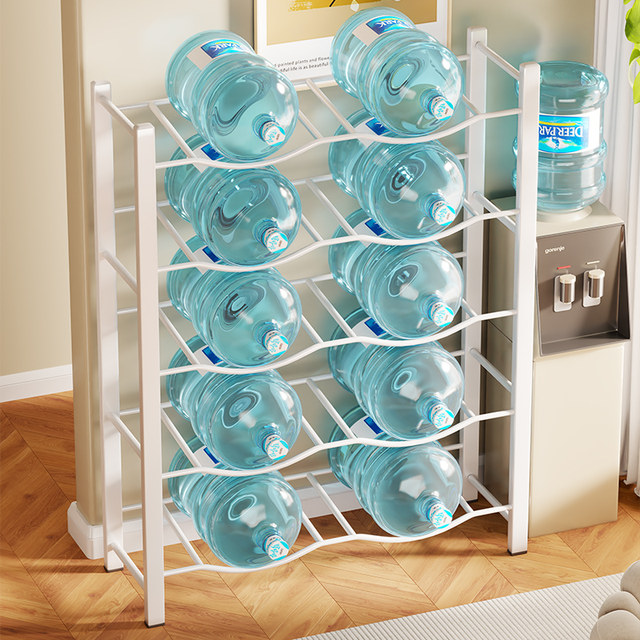 Bucket rack, large bucket, mineral water storage rack, office water dispenser, pure water bracket, bucket water placement rack