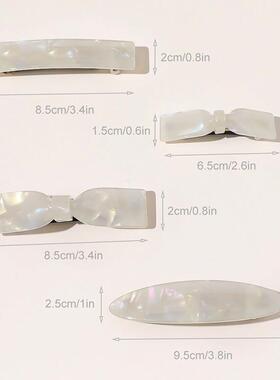 Vintage Hair Clips for Women Simple Claw Clip High Large 1