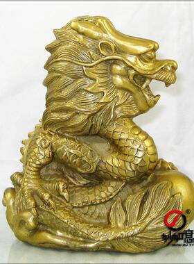 铜龙摆件十二生肖龙青龙风水龙摆设吉祥物办公室装饰品