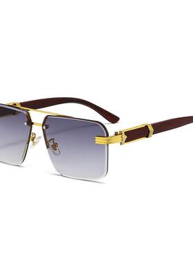 Unisex Rimless Cut-Edge Trendy Sunglasses - PC-Metal