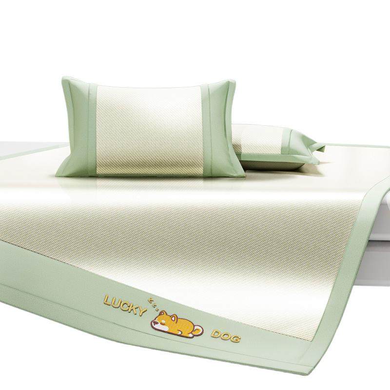 a类抗菌冰藤席三件套夏季家用双人凉席折叠软席学生宿舍单人席子,淘宝优惠券,粉丝福利购,淘宝优惠卷