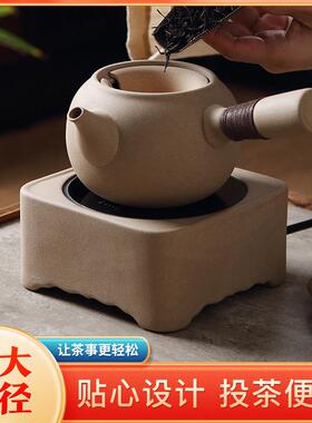 侧小把煮炉茶壶DTC-1810电陶煮茶套装型煮茶器陶壶煮茶炉 煮专茶