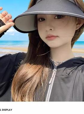 Fashionable UV Protection Sun Hat for Women, Slimming Face D