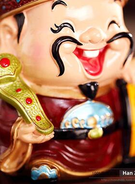 正宗庙公坊五行财神汽车饰品创意家居饰品客厅工艺品饰品礼品