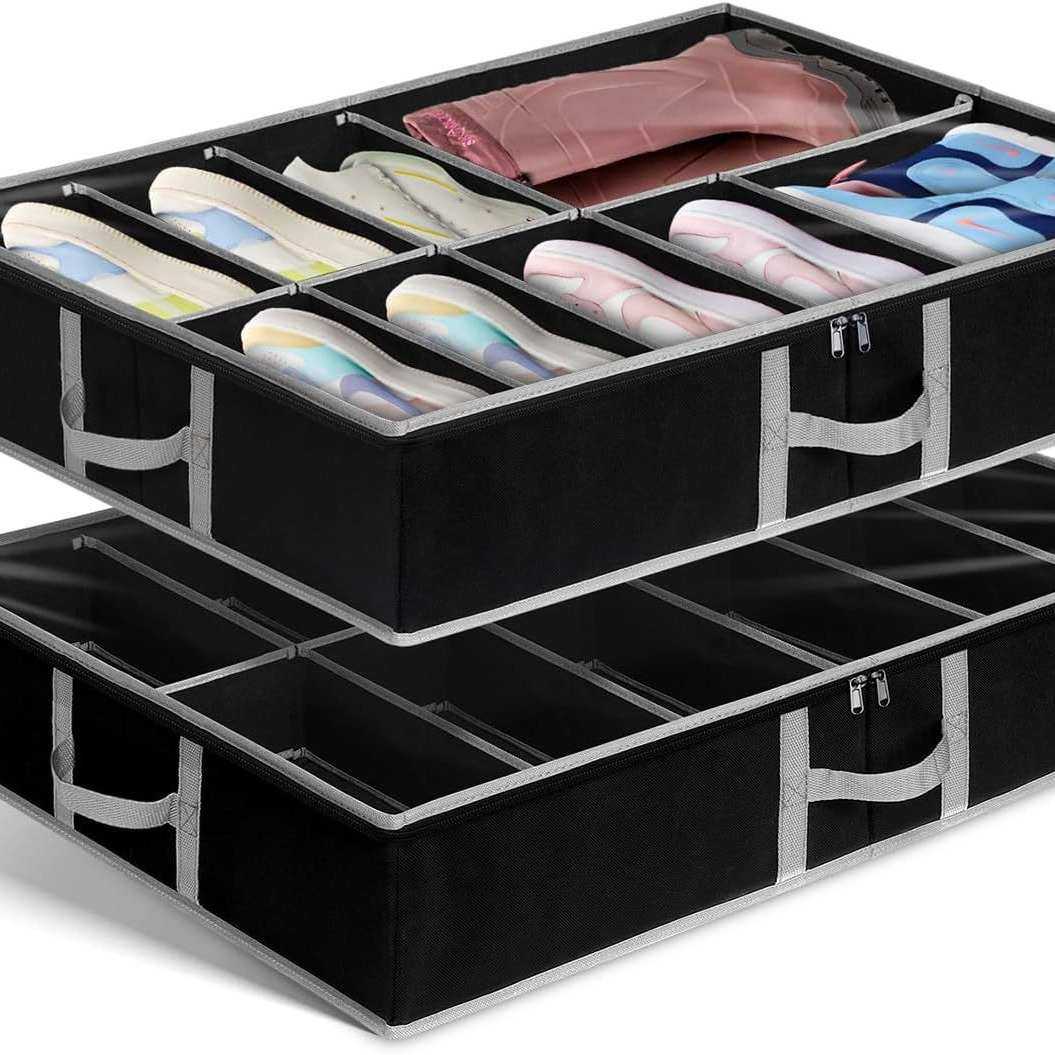 可折叠收纳薇鞋子床底箱pvc透明鞋子收纳收纳鞋盒鞋箱防尘屹,淘宝优惠券,粉丝福利购,淘宝优惠卷