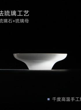 盘线有时线香托瑶台玉镜琉璃香插盘托香落灰点RUO香底不座家用室