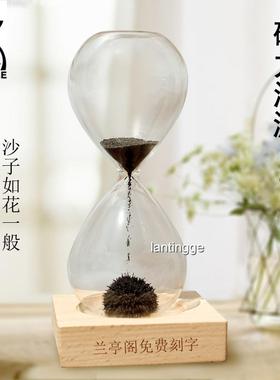 沙漏件高级感时来运寓意好办公室工位情绪治愈解压家居装饰转乔迁