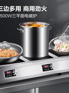 德玛仕商用电磁炉多头双灶台式双头电磁炉电灶家用双灶TT-105P3