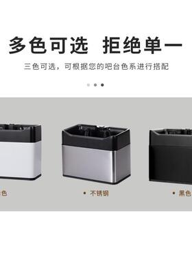 碗商用啡粉清无品牌/洁器 咖吧台咖清啡粉渣桶咖啡手柄电动洁器