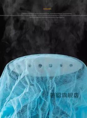 一次性透气头罩厨师工作帽子餐饮厨房食堂防油烟防掉头发网服务员