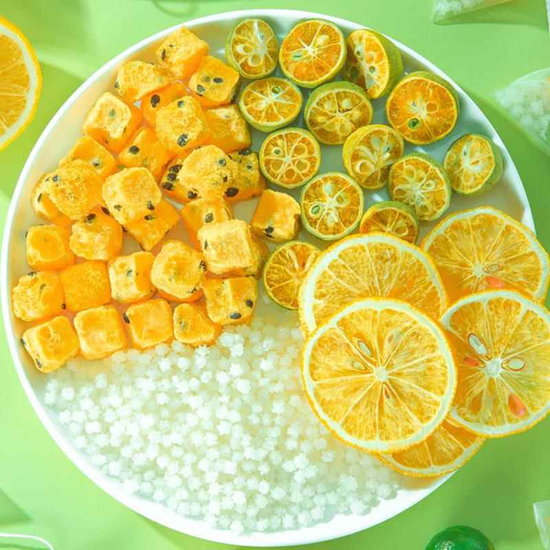 【】青桔柠檬百香果茶水果茶冲泡饮品300克/袋(5克60包便携冲泡 - 图0