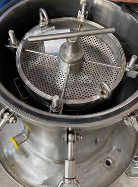 粉末烧结滤芯过滤器容量井水废水过滤器工业304不锈钢过滤器