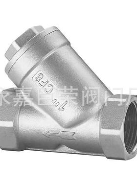 南阀门 GL11W-16P 不锈钢Y型内螺纹过滤器启闭灵活
