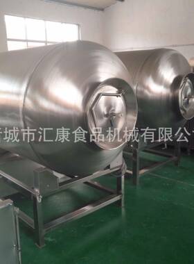 肉类内化真空滚揉机双风头鸭滚筒腌制机烤机入味滚揉桶设