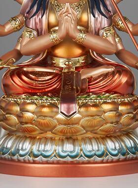 斗母星君像家用供奉树脂斗姥北斗九皇之母斗姆元君神像斗姆摆件