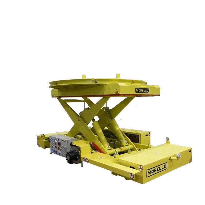 AGV intelligent handling trolley drives large-load flatbed logistics transport trolley heavy-duty conveying agv floor truck