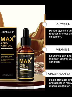 NORTH MOON Men's Body Massage Oil Nourishing Daily Care Oil