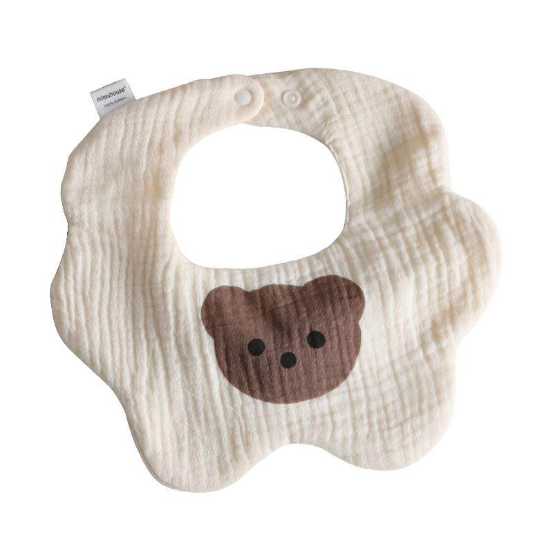 婴儿纯棉纱布围嘴春夏口水巾男宝宝吸水吐奶围兜透气新生儿女围脖,淘宝优惠券,粉丝福利购,淘宝优惠卷