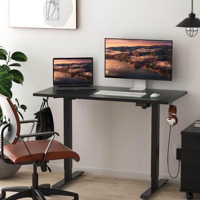 Motor Intelligent Electric Lift 108 Desk Lift Single Desk Standing Ergonomic Office Study Home Computer
